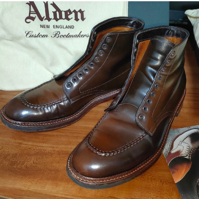 ALDEN インディーブーツ シガーコードバンブランド