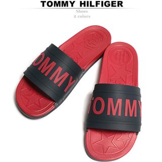 トミーヒルフィガー(TOMMY HILFIGER)のTommy サンダル　US8 25ｾﾝﾁ(サンダル)