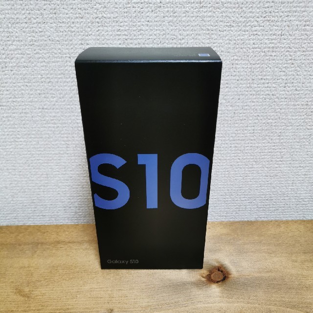 スマートフォン/携帯電話galaxy  S10 プリズムホワイト　新品未使用　モバイル版