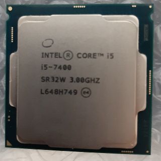 Intel core i5 7400 LGA1151 CPU (PCパーツ)