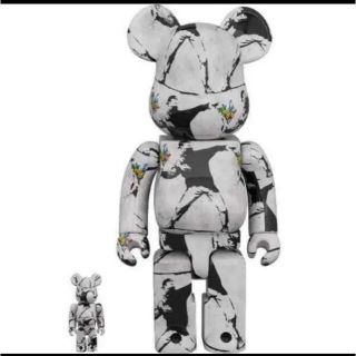 メディコムトイ(MEDICOM TOY)のBE@RBRICK FLOWER BOMBER 100%&400% 2体(その他)