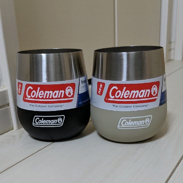 Coleman   コールマン ２個セット 保温保冷 ワイングラス ステンレス製