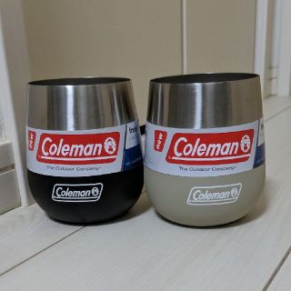 コールマン　２個セット　保温保冷　ワイングラス　ステンレス製