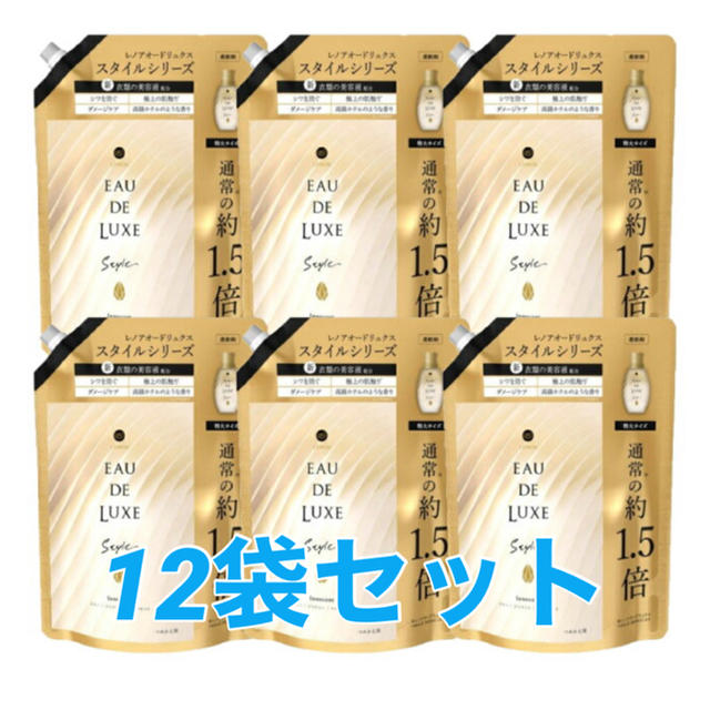 レノア オードリュクス　イノセント つめかえ用 600ml 12袋