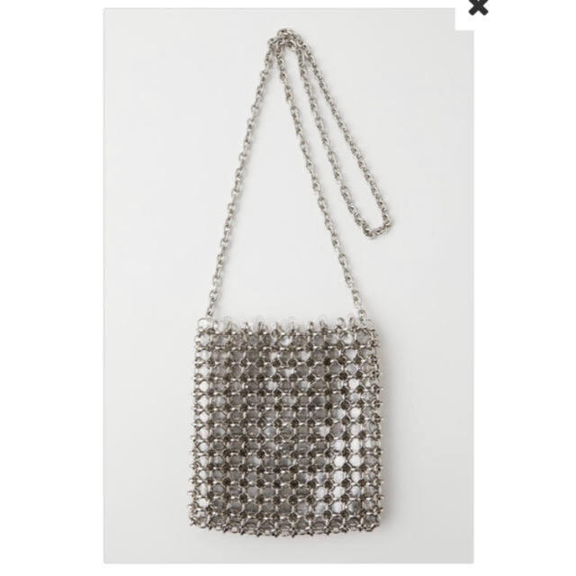 史上最も激安 希少品 MOUSSY CLEAR METAL SHOULDER BAG asakusa.sub.jp