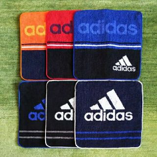 アディダス(adidas)の新品◇アディダス◇adidas◇ハンドタオル◇6枚組(日用品/生活雑貨)