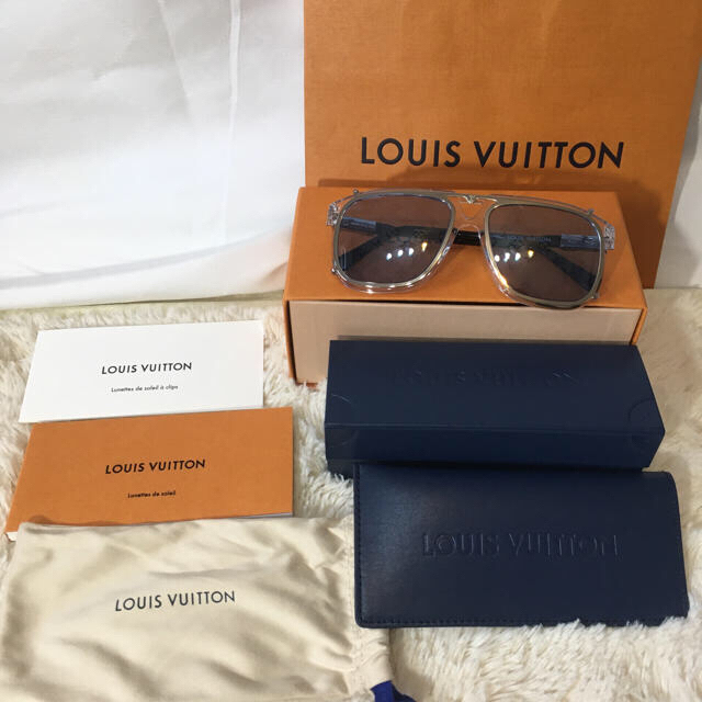 LOUIS VUITTON(ルイヴィトン)のカイジ様専用◆新品未使用！ルイヴィトンLVサテライトサングラス メンズのファッション小物(サングラス/メガネ)の商品写真