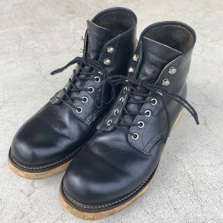 レッドウィング(REDWING)の01's  REDWING  プレーントゥ  BK「8165」サイズ9ｰD(ブーツ)