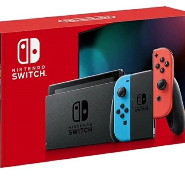 【新品】Nintendo Switch 有機ELモデル ネオンブルー ネオンレッ