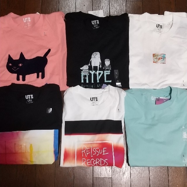 米津玄師 ユニクロ コラボTシャツ S 全6種セット | フリマアプリ ラクマ