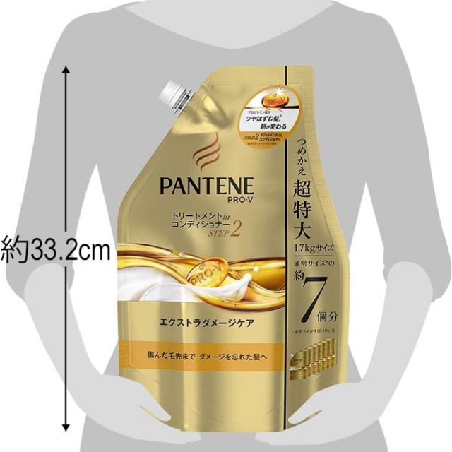 PANTENE(パンテーン)の【新品未使用】P_Gパンテーンエクストラダメージトリートメントコンディショナー コスメ/美容のヘアケア/スタイリング(コンディショナー/リンス)の商品写真