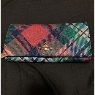 ヴィヴィアンウエストウッド(Vivienne Westwood)のVivienne Westwood チェック 長財布(財布)
