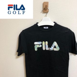 フィラ(FILA)のfila golf フィラゴルフ　Tシャツ　定番ロゴ　レア(Tシャツ/カットソー(半袖/袖なし))