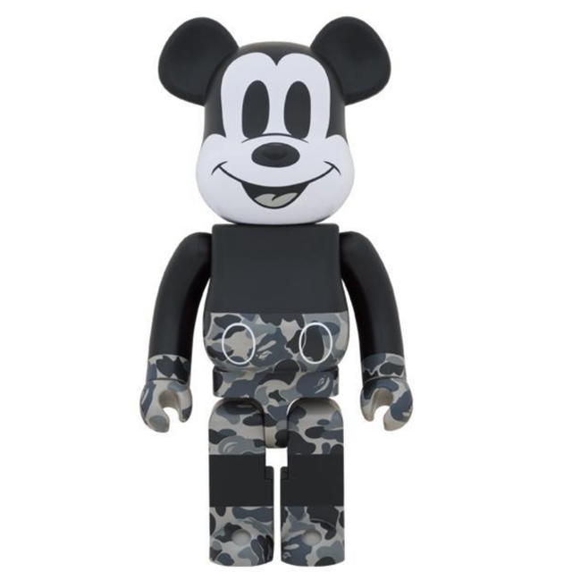 MEDICOM TOY(メディコムトイ)のBE@RBRICK BAPE MICKEY MOUSE 1000% ベアブリック エンタメ/ホビーのフィギュア(その他)の商品写真