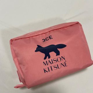 メゾンキツネ(MAISON KITSUNE')の3CE×メゾンキツネ　メイクポーチ(ポーチ)