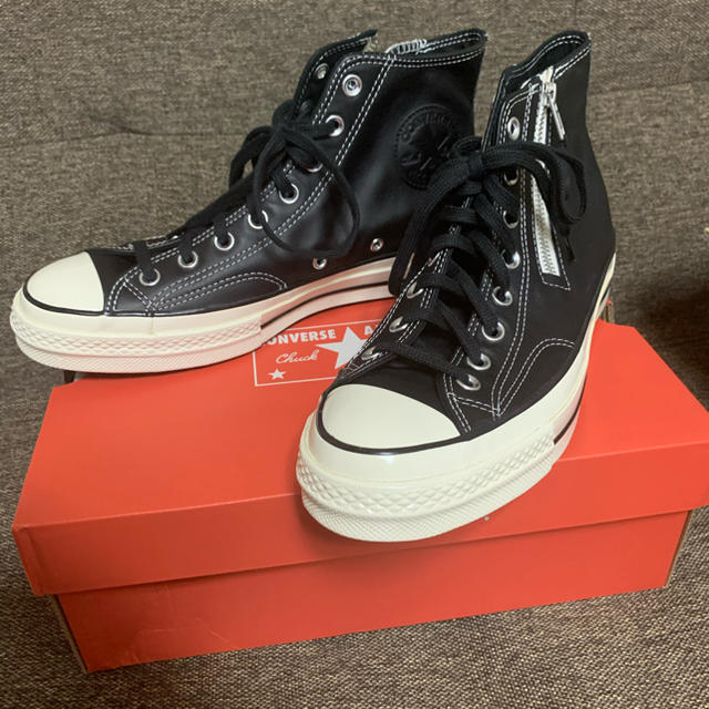 Chuck 70 Leather High-Top Sneakers