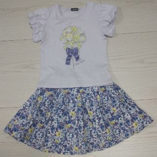 ベベ(BeBe)のBeBe Tシャツ&スカートセット(その他)