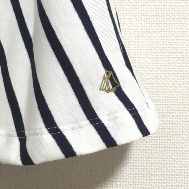 PETIT BATEAU(プチバトー)の新品 プチバトー ワンピース 8ans マリニエール キッズ/ベビー/マタニティのキッズ服女の子用(90cm~)(ワンピース)の商品写真