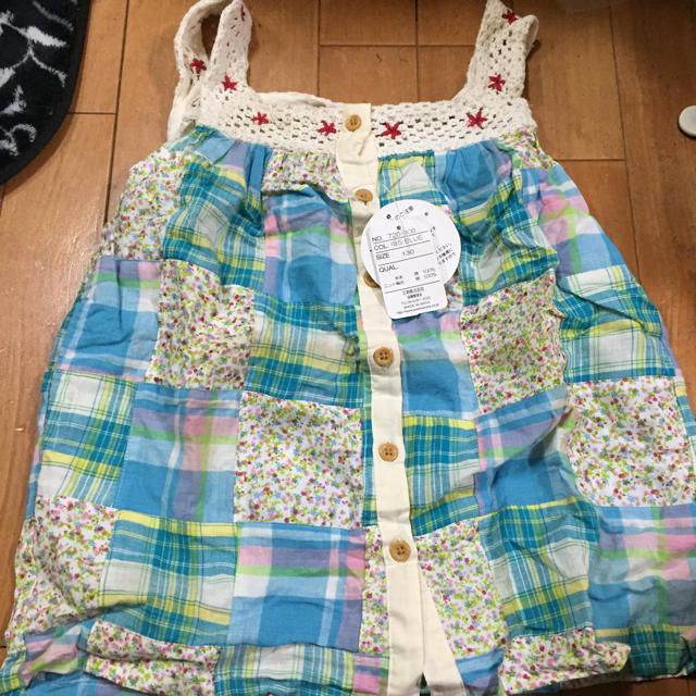 airi love様専用 チュニック 130cm キッズ/ベビー/マタニティのキッズ服女の子用(90cm~)(Tシャツ/カットソー)の商品写真