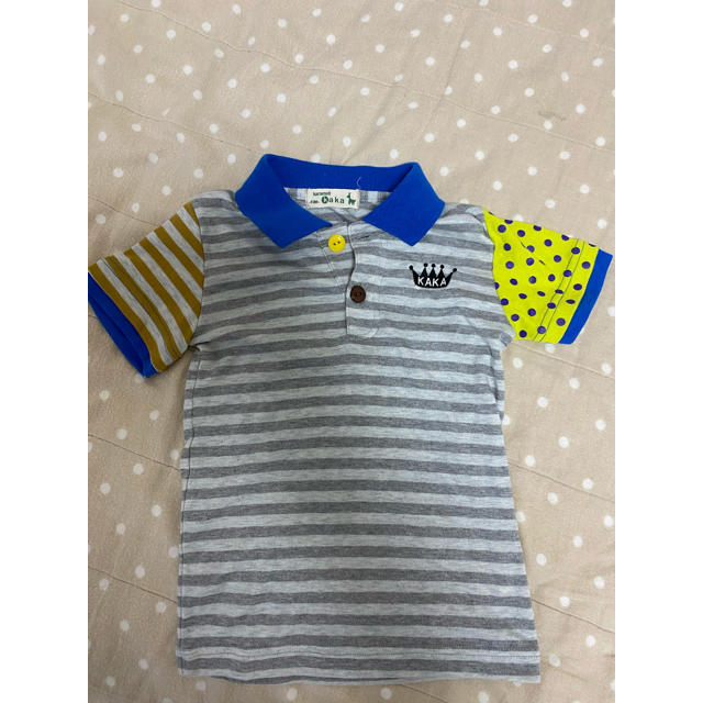 新品未使用　ポロシャツ　ティーシャツ　120センチ キッズ/ベビー/マタニティのキッズ服男の子用(90cm~)(Tシャツ/カットソー)の商品写真