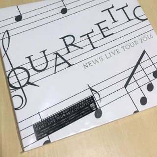 ニュース(NEWS)のNEWS　LIVE　TOUR　2016　QUARTETTO（初回盤） DVD(ミュージック)