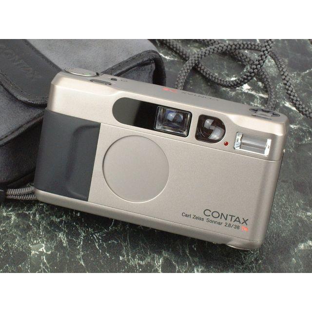 CONTAX T2 Sonnar 38mm f2.8 T＊ ポーチ付 2022年最新入荷 51.0%OFF