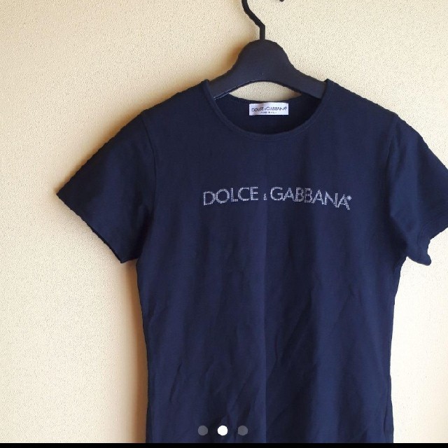 DOLCE&GABBANA(ドルチェアンドガッバーナ)のDOLCE&GABBANA　ロゴTシャツ レディースのトップス(Tシャツ(半袖/袖なし))の商品写真