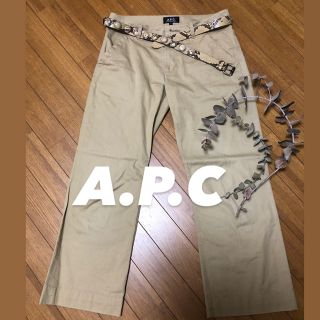 アーペーセー(A.P.C)のREYS様専用　A.P.C コットンパンツ＆バーバリーデニムシャツ♡(カジュアルパンツ)