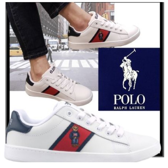 POLO RALPH LAUREN(ポロラルフローレン)の☆美品☆ポロベア　スニーカー レディースの靴/シューズ(スニーカー)の商品写真