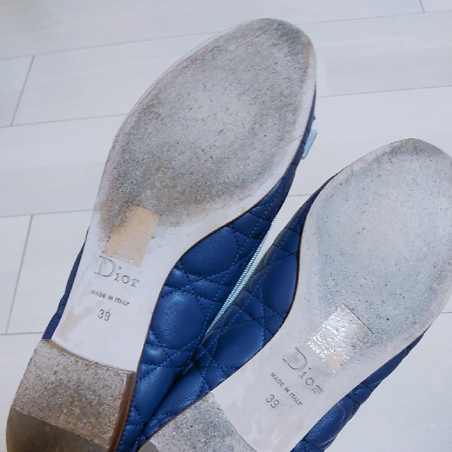 Christian Dior(クリスチャンディオール)のChristianDior　バレエシューズ　パープル レディースの靴/シューズ(バレエシューズ)の商品写真