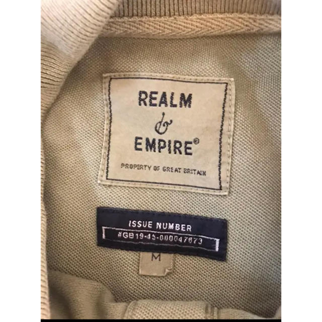 JOURNAL STANDARD(ジャーナルスタンダード)の【REALM&EMPIRE】ポロシャツ　ジャーナルスタンダード メンズのトップス(ポロシャツ)の商品写真