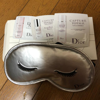 クリスチャンディオール(Christian Dior)のアイマスクと化粧品サンプル(その他)