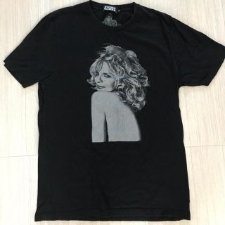 ヒステリックグラマー(HYSTERIC GLAMOUR)のhysteric glamour コートニーラブ Tシャツ ブラック(Tシャツ/カットソー(半袖/袖なし))