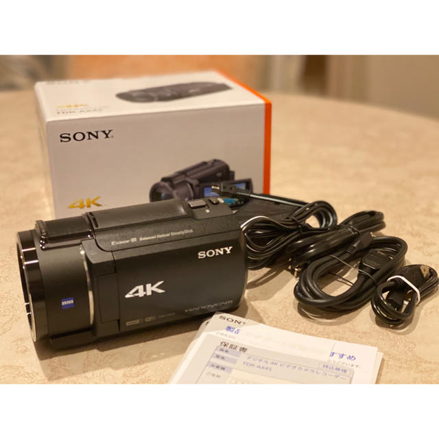 SONY デジタル 4Kビデオカメラレコーダー　SONY FDR-AX45