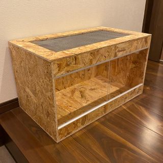 新品未使用　木製ケージ　爬虫類　両生類　小動物　フトアゴ　トカゲ　カメレオン(爬虫類/両生類用品)