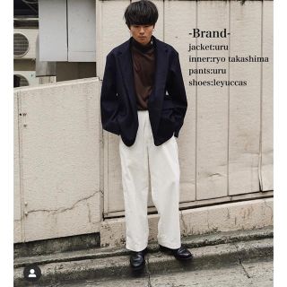 uru 19aw チェックジャケット