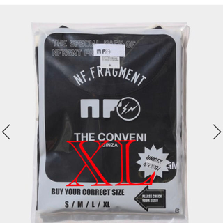 フラグメント(FRAGMENT)のTHE CONVENI NFRGMT PACK TEE XLサイズ(Tシャツ/カットソー(半袖/袖なし))