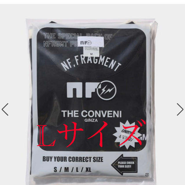 FRAGMENT(フラグメント)のTHE CONVENI NFRGMT PACK TEE Lサイズ メンズのトップス(Tシャツ/カットソー(半袖/袖なし))の商品写真