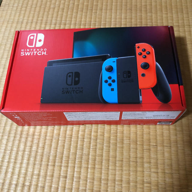 ほぼ新品 Nintendo Switch 本体ネオンブルー