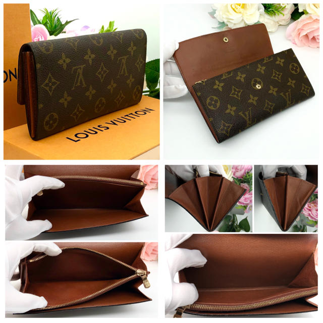 LOUIS VUITTON(ルイヴィトン)の8/19まで限定大赤破格‼️✳️LOUIS VUITTON✳️長財布 レディースのファッション小物(財布)の商品写真