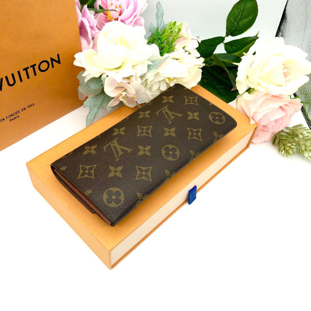 LOUIS VUITTON(ルイヴィトン)の8/19まで限定大赤破格‼️✳️LOUIS VUITTON✳️長財布 レディースのファッション小物(財布)の商品写真