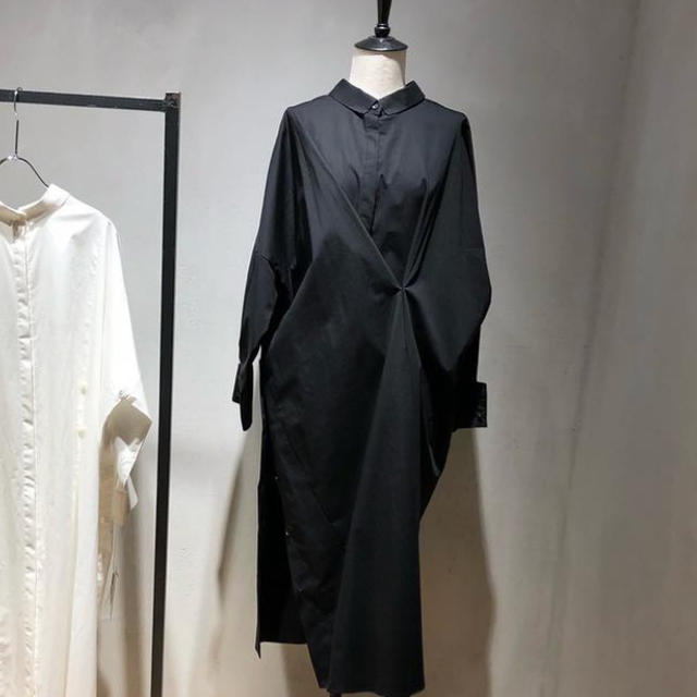 ACNE(アクネ)のぴ様専用　antigravite シャツドレスワンピ レディースのワンピース(ロングワンピース/マキシワンピース)の商品写真