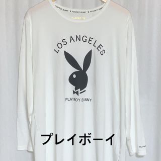 プレイボーイ(PLAYBOY)の未使用品 プレイボーイ プリントロンT (Tシャツ(長袖/七分))