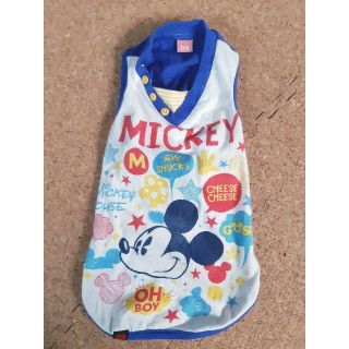 ディズニー(Disney)の週末セール【ディズニーミッキー】ペットパラダイスDS 袖無しTシャツ熱遮断(犬)