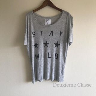 ドゥーズィエムクラス(DEUXIEME CLASSE)の美品⭐️ドゥーズィエムクラス／KARSSEN STAY WILD Tシャツ(Tシャツ(半袖/袖なし))