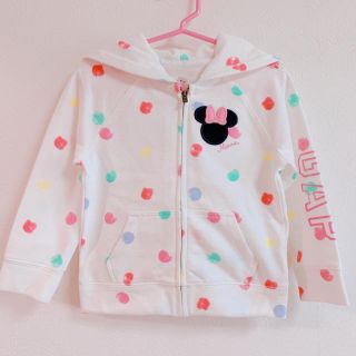 ギャップキッズ(GAP Kids)のGAP ディズニーコラボ　ミニーちゃん パーカー　100 3歳(ジャケット/上着)