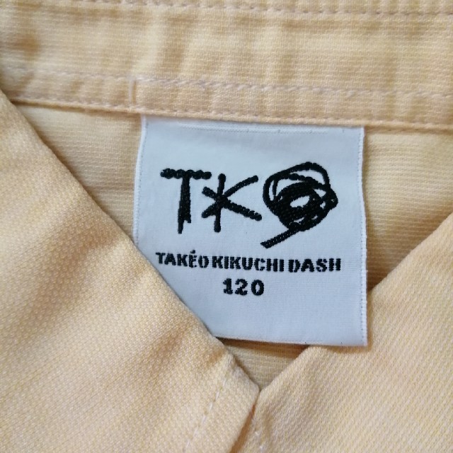 TAKEO KIKUCHI(タケオキクチ)の子供服　タケオキクチ長袖シャツ　120 キッズ/ベビー/マタニティのキッズ服男の子用(90cm~)(ドレス/フォーマル)の商品写真