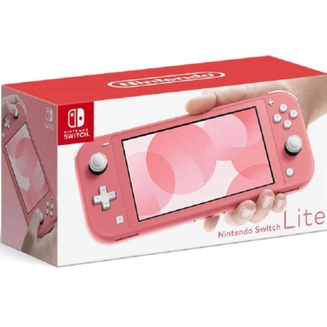 人気商品の Switchライト Nintendo Switch ピンク ピンク 家庭用 箱 ...