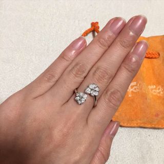 フォリフォリ(Folli Follie)のフォリフォリ🌸指輪0.13ct(リング(指輪))