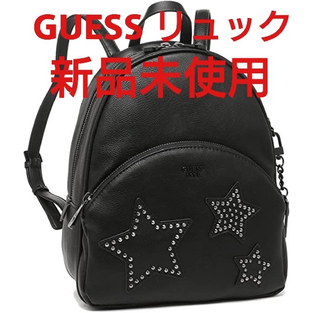 ゲス GUESS レディース リュック・バックパックBLACK